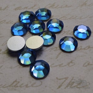Swarovski Create Your Style Crystal flatback Value Pack, Aqua Sapphire Blue  