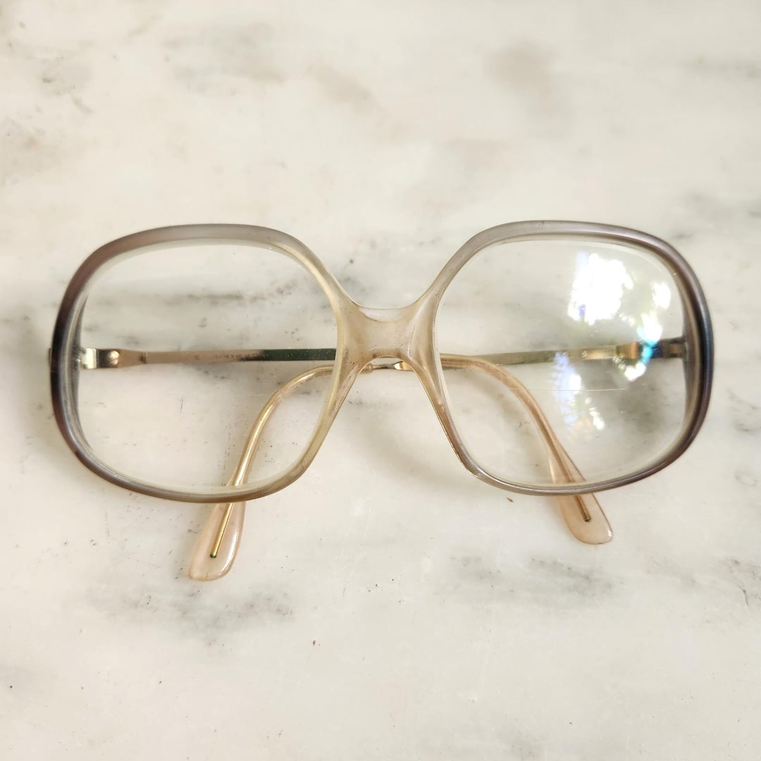 Amy Frame Vintage Martine L'amy Frame France Gold Eyeglasses Frames Oversized ...