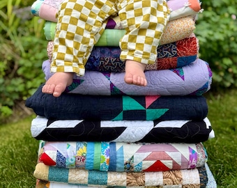 Abrigo acolchado personalizado: chaqueta reciclada única