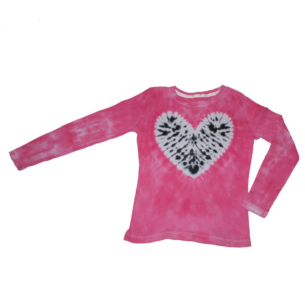 hot pink tie dye shirt