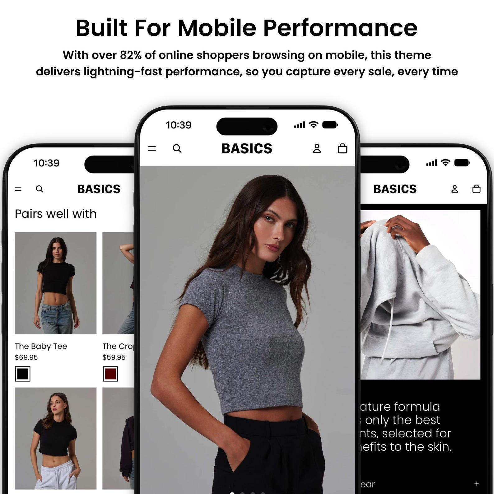 Basic Shopify Design Basics Shopify Theme | Shopify 2.0 Theme Template | Fashion Shopify ...