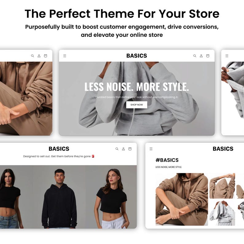 Basics Shopify Theme | Shopify Theme Template | Fashion Shopify Theme ...