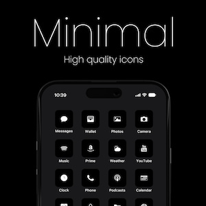 iPhone iOS 17 App Icons Homescreen Icons Home Screen Widgets Social Media Free Custom Icons Icon Pack for iPhone & Android