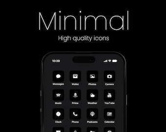 iPhone iOS 17 App Icons Homescreen Icons Home Screen Widgets Social Media Free Custom Icons Icon Pack for iPhone & Android