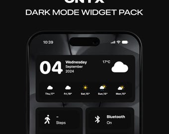 Onyx Dark Mode Widgets Widgy Widgets iPhone Wallpapers Widgy Wallpaper iPhone iPhone Wallpapers iOS Widget Wallpaper Widgets iOS 18