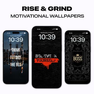 20+ Motivational Wallpapers for iPhone and Android Phones Home & Lockscreen Walls Home Screen iOS Themes Free Mobile 4K Wallpapers