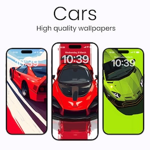 20+ Cars Wallpapers for iPhone and Android Phones Home & Lockscreen HD Walls Home Screen iOS Themes Free Mobile 4K Wallpapers