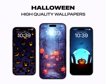 20+ Halloween Wallpapers for iPhone and Android Phones Scary Home & Lockscreen HD Walls Home Screen iOS Themes Free Mobile 4K Wallpapers