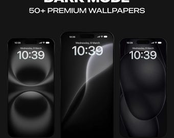 50+ Dark Mode Wallpapers for iPhone and Android Phones Home & Lockscreen HD Dark Mode Home Screen iOS Themes Free Mobile 4K Wallpapers