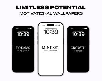 Limitless Potential Wallpapers for iPhone and Android Phones Home & Lockscreen Walls Home Screen iOS Themes Free Mobile 4K Wallpapers