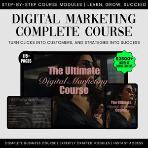 Ultimate Digital Marketing Full Course | Full Course | Lifetime Access | Marketing Course | Exclusive Bonuses | Business Success & Growth
