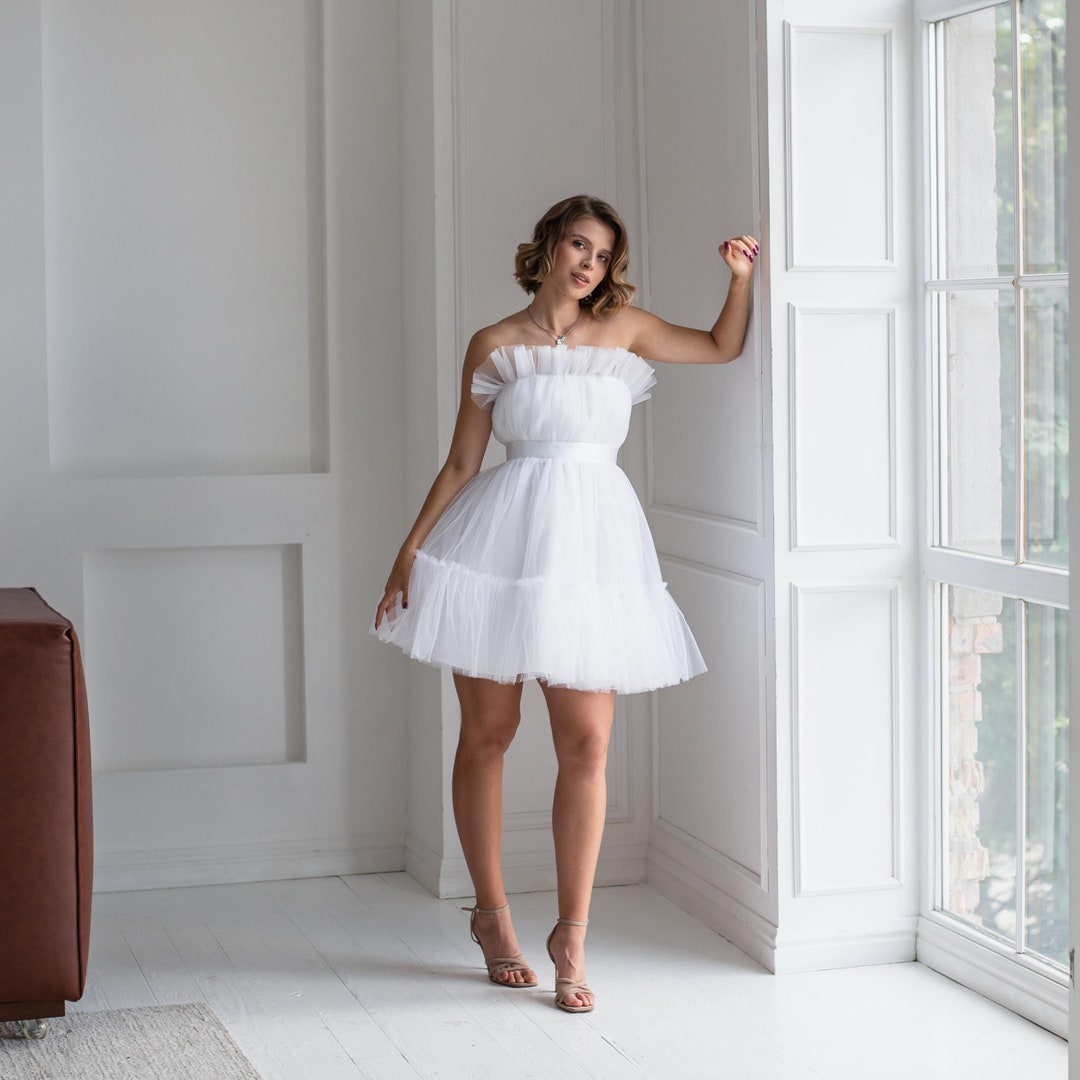 Vestido corto para boda civil, Vestido corto para boda civil