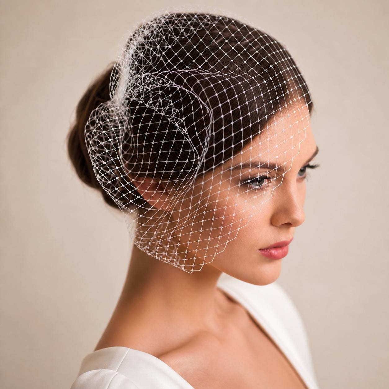 Fascinator With Net - Etsy Australia display picture 1