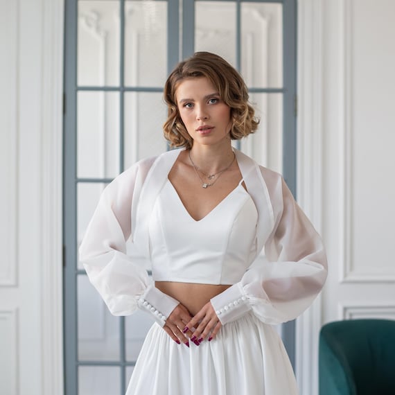 organza dress topper Anthea Top