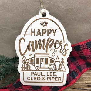 Happy Camper Ornament 2023