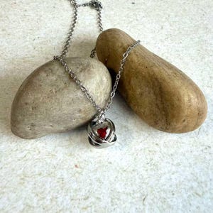 Caleb When You Come Back Pendant, Caleb Necklace Exquisite Accessories, Brushed Enamel Apple Necklace, Anime Caleb Periphery.
