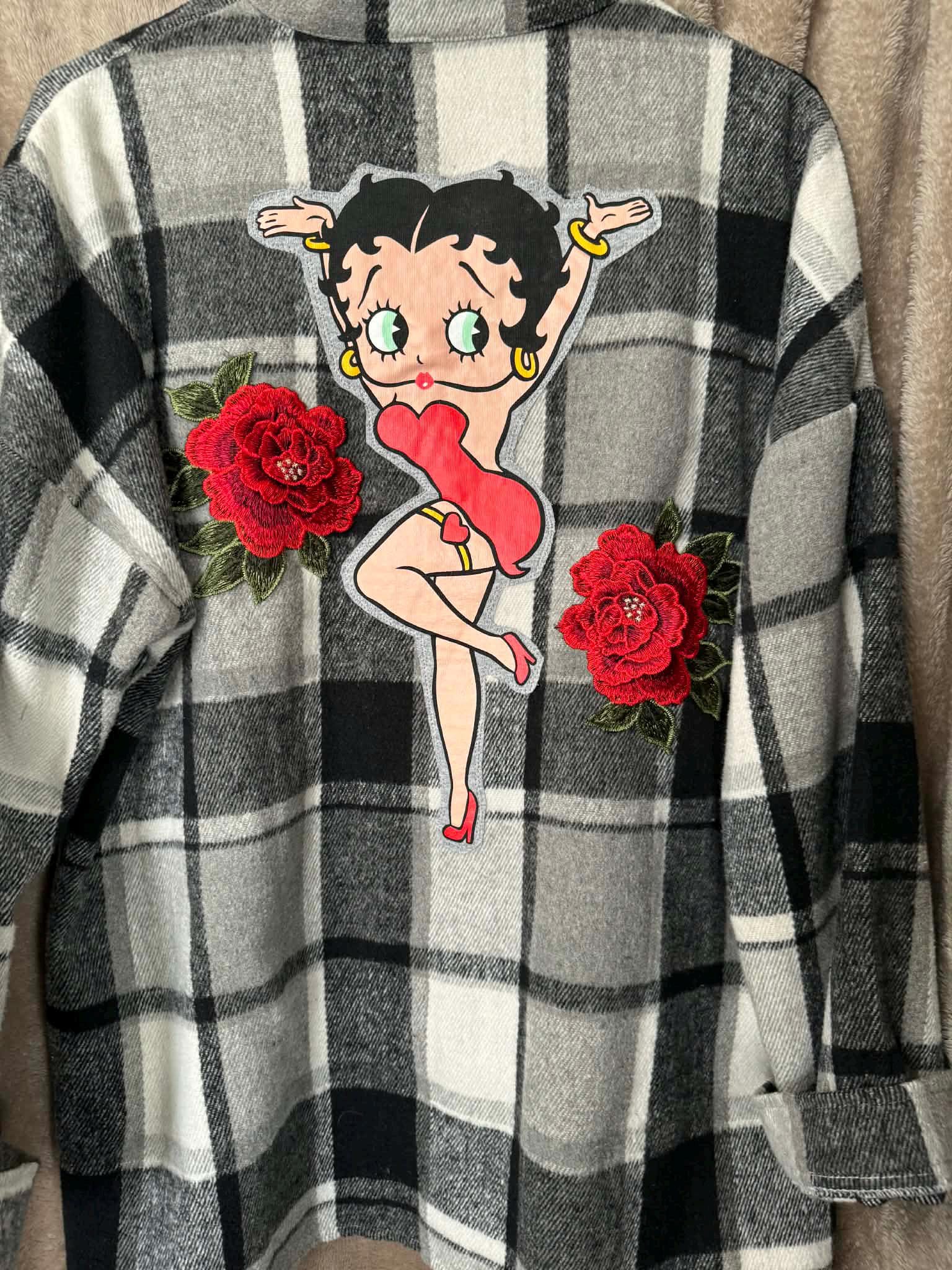 ベティ・ブープ クロップドジャケット Betty Boop Jacket - Etsy