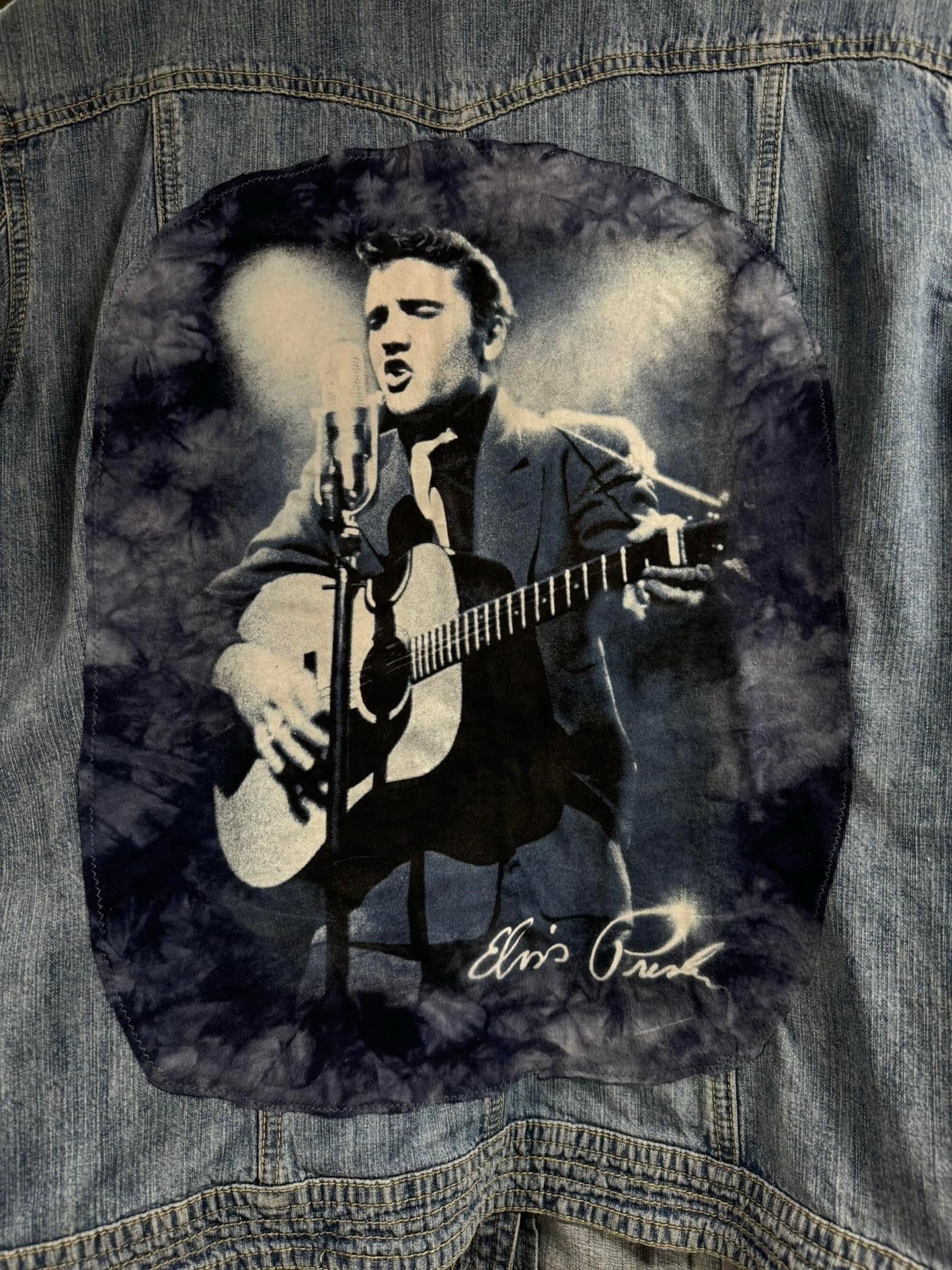 Elvis Presley Denim Jacket - Etsy