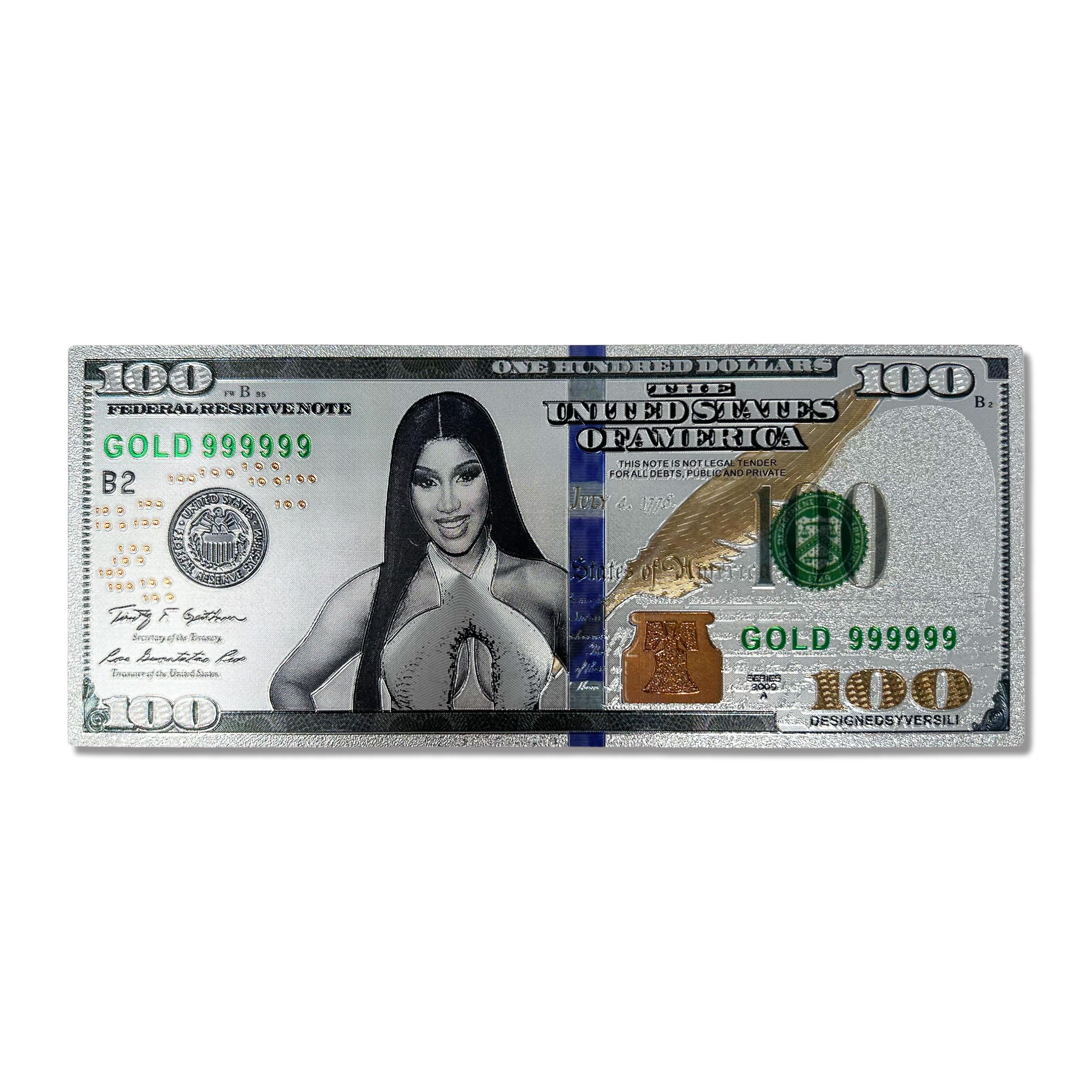 Cardi B Money Dollar Bill - Etsy