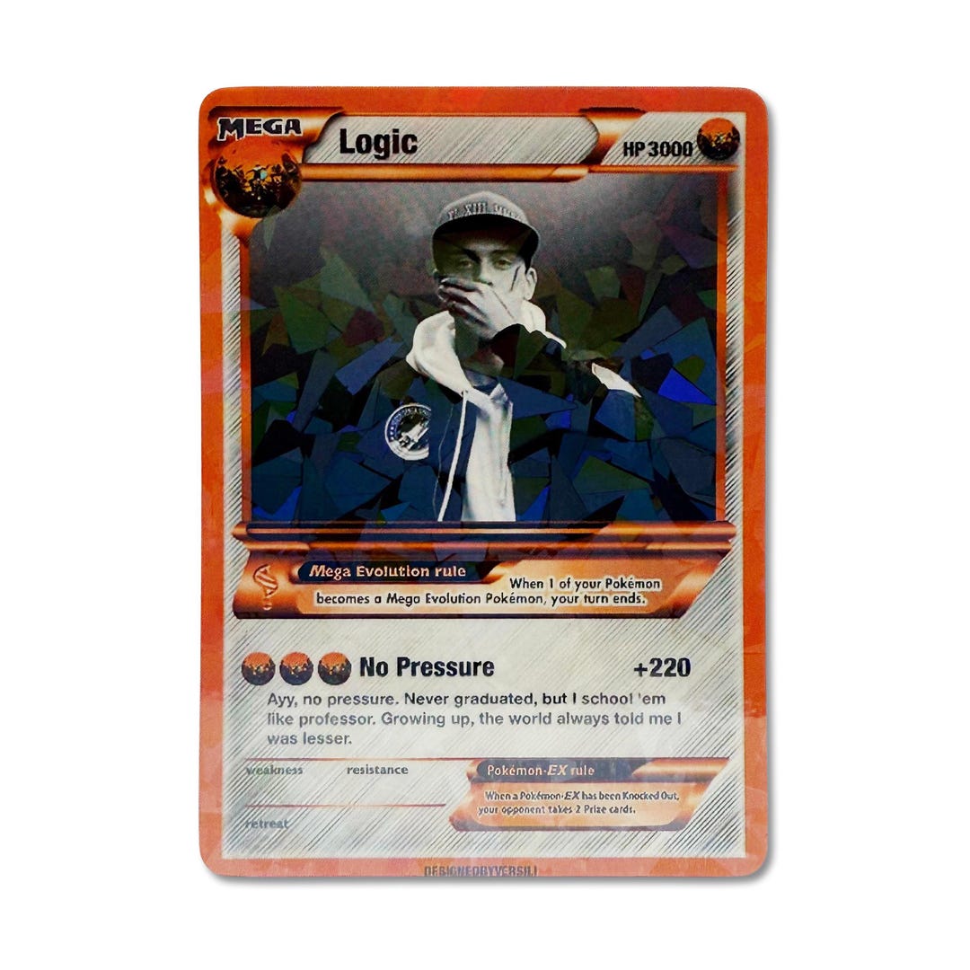 Logic Pokémon Card - Etsy