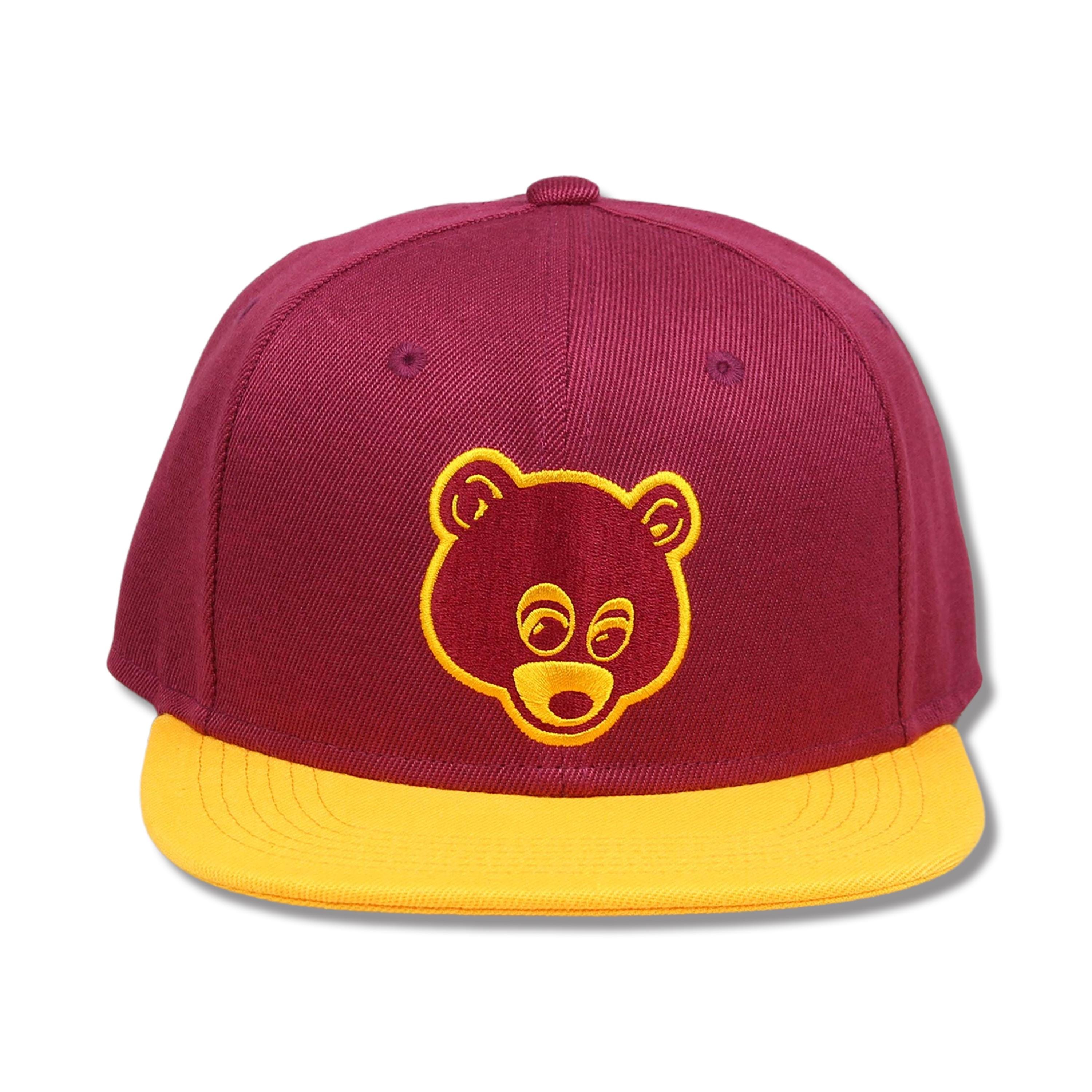 College Dropout Bear Hat Fitted Snapback Etsy