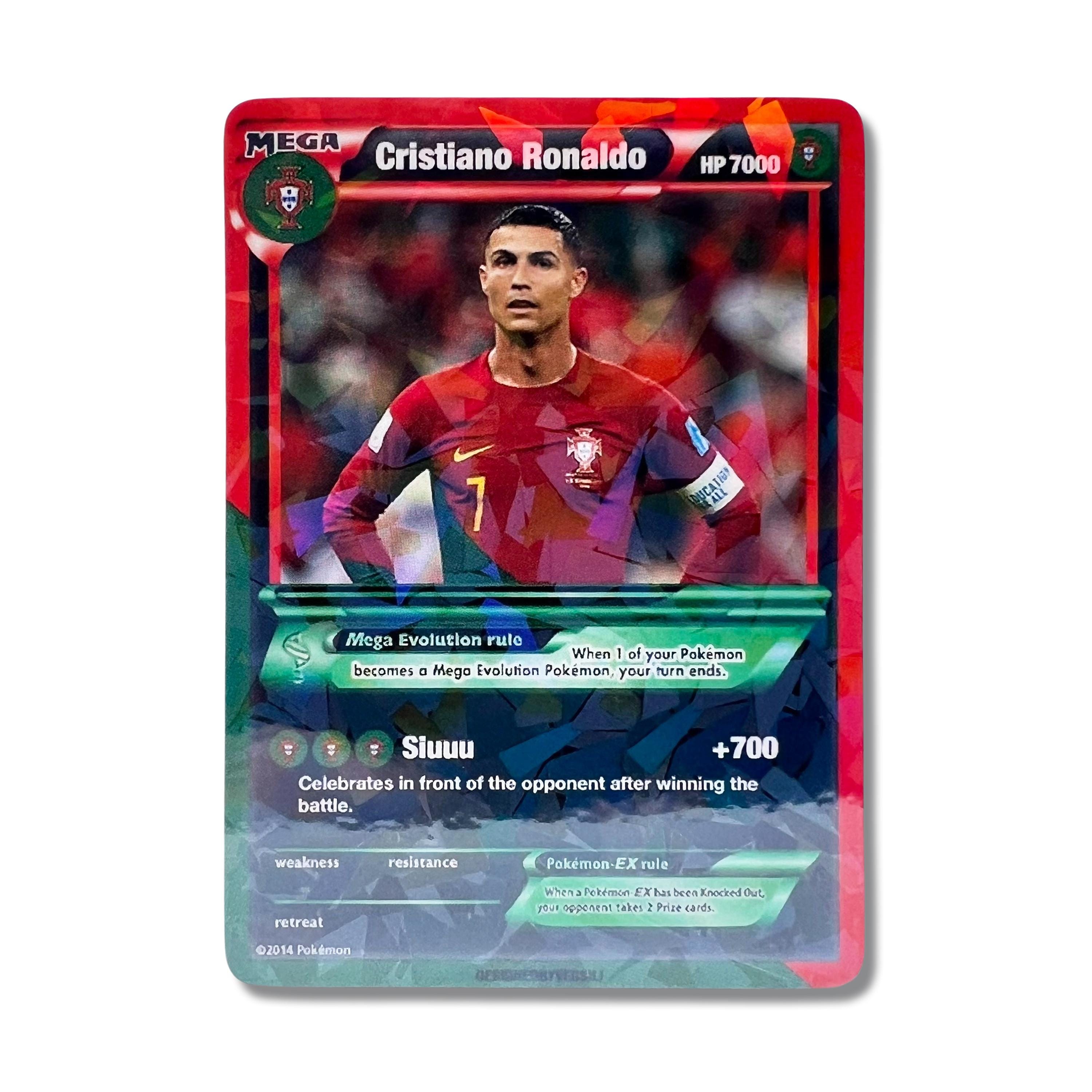 【海外配送可】【送料無料】 Pokémon Ronaldo Cristiano Card Etsy - ポケモンカードゲーム
