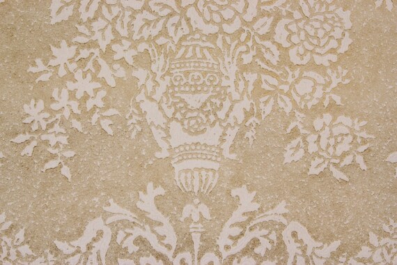 1940s Antique Vintage Wallpaper Victorian Textured Raised Etsy