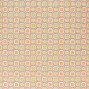 1970s Vintage Wallpaper - Retro Burnt Orange Avocado Green Brown Geometric, Sold by the Yard