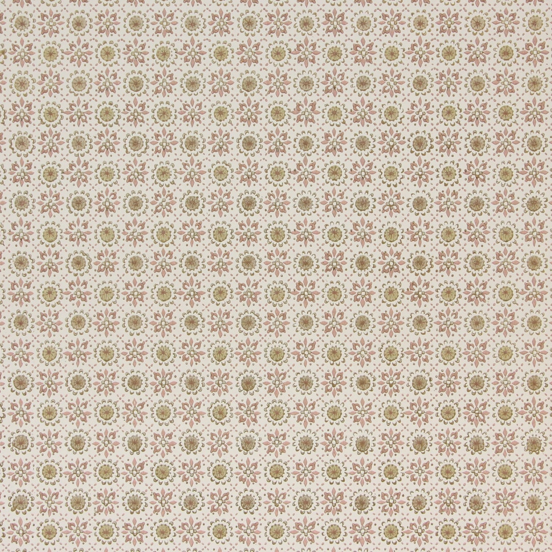 1950s Vintage Wallpaper Gold and Beige Geometric by the Yard - Etsy