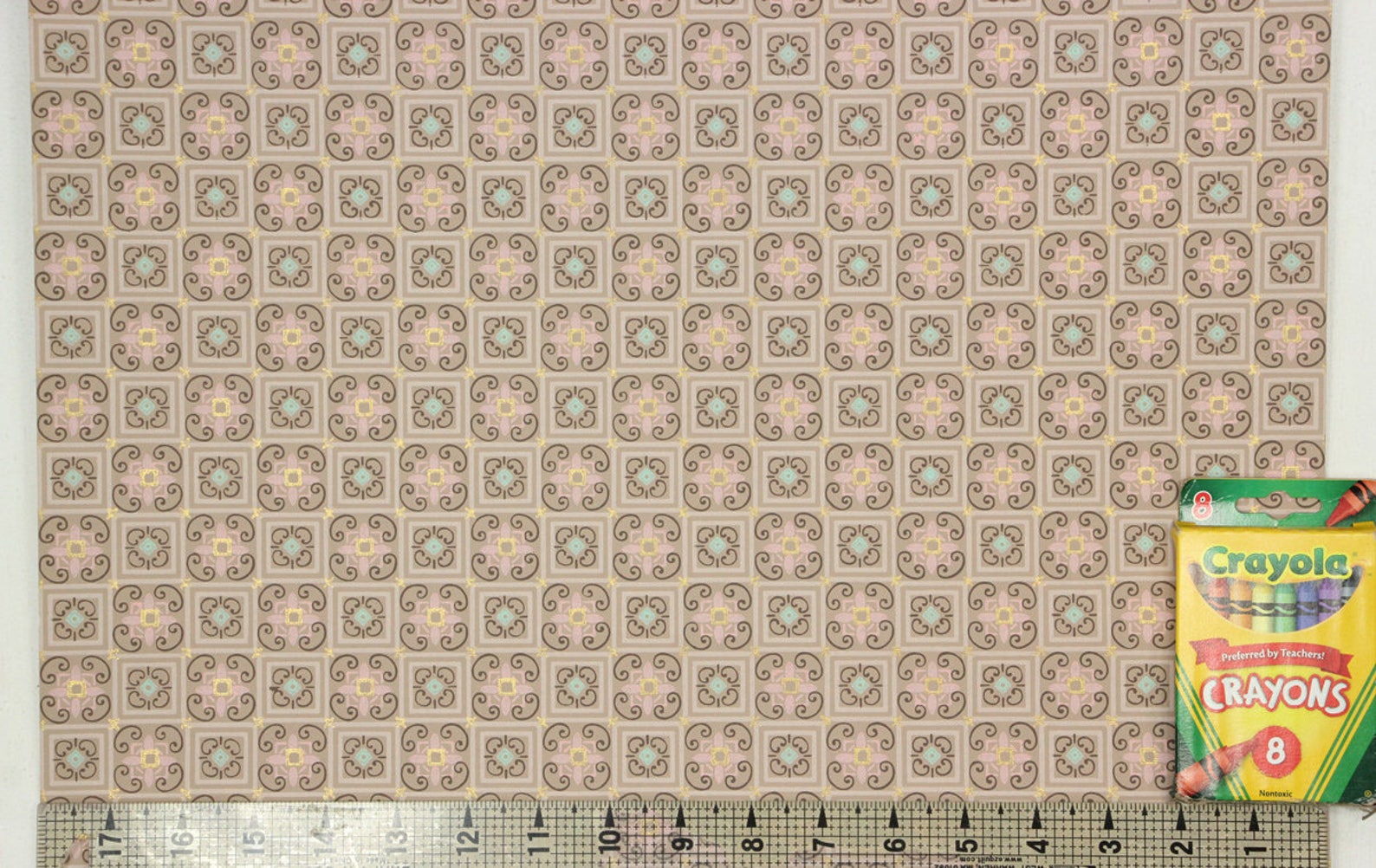 1950s Vintage Wallpaper Pink Aqua and Gold Metallic Geometric | Etsy