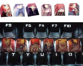 Custom Anime artisan Keycap, Custom keycap, Artisan keycap, Resin Keycap set, Gift ideas, 1 peace, Mechanical Keyboard, anime Avatar Keycap