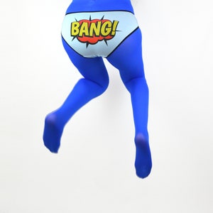 Panties BANG Comic Book Words Underwear Lingerie image 3