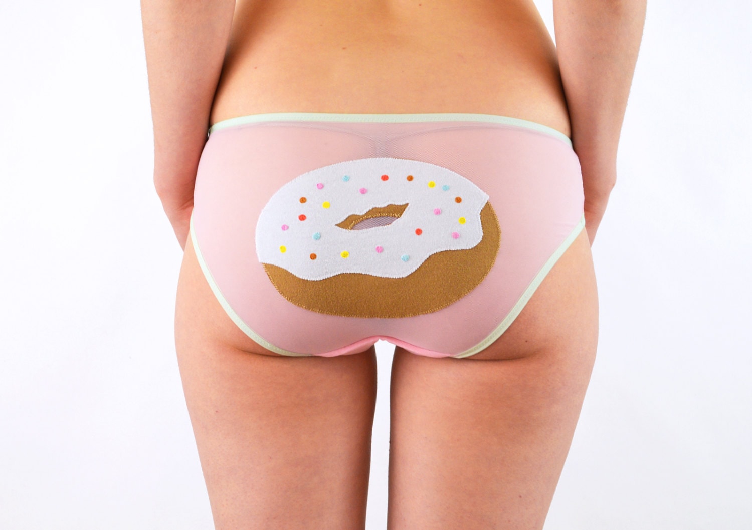 Girls see through sale panties