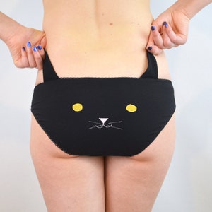 Cheeky Briefs, Kawaii Cats, Cute Cat Underwear, Womens Underwear, Patterned  Printed Panties, Sizes XS-XL, P10 -  Israel