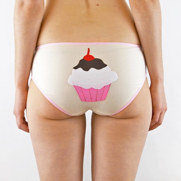 Cupcake Underwear Low Rise Knickers Panties Womens Lingerie