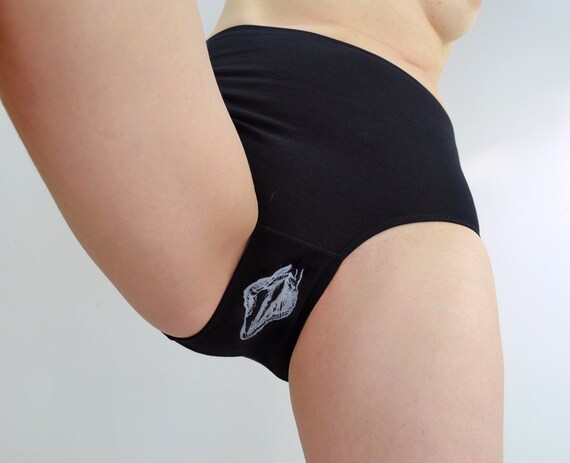 negras ropa interior impresión Vulva - Etsy España