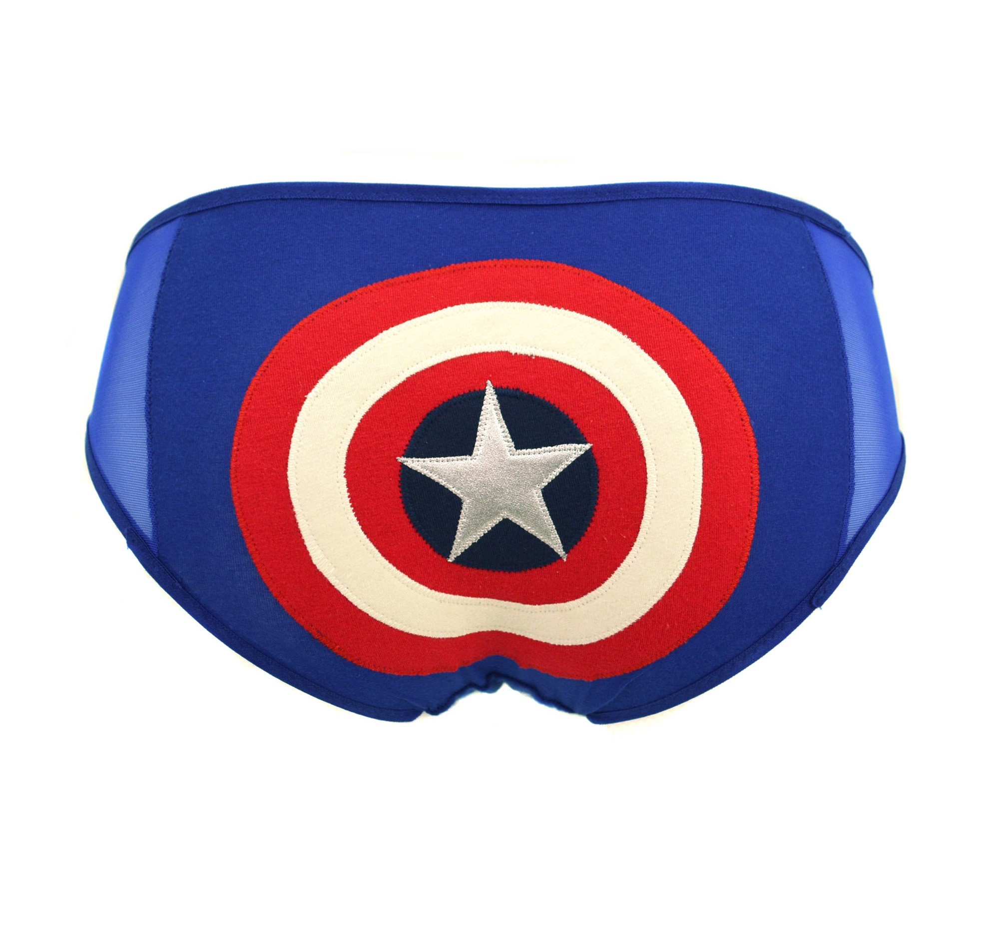 Buy Panties With Captain America Shield Super Hero Costume