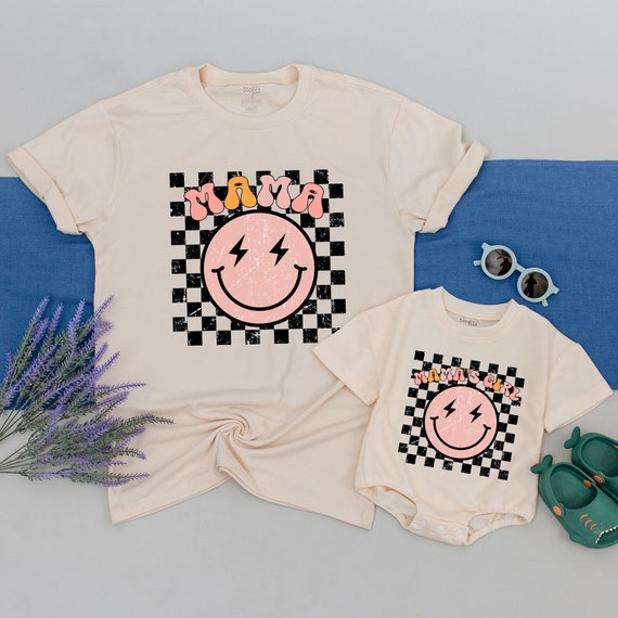 Mama and Mama's Girl Shirt, Retro Mommy and Me Shirt, Matching Mom and Daughter Shirt,Matching Mother Day Gift, Mother Day Shirt, Mama Shirt