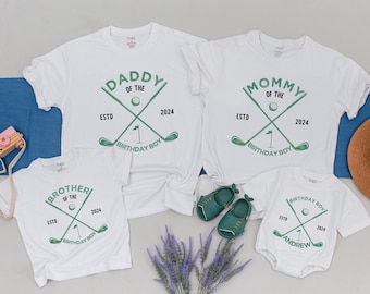 Golf birthday shirt, boys 1st birthday, 1st birthday shirt, hole in one, golf birthday party, boys golf shirt, golf first birthday, golf tee