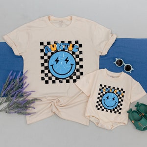 Personalized Auntie And Auntie&#39;s Boy Shirt, Matching Family Shirt, Auntie and Nephew Shirt, Niece Kid Shirt, Auntie Sweatshirt,Gift for Aunt