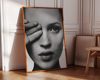 Kate Moss Prints, Kate Moss Poster, Fashion Print, Sexy Kate Moss, Fashion Poster, Fashion Wall Art, Woman, Kate Moss Photography, Modern