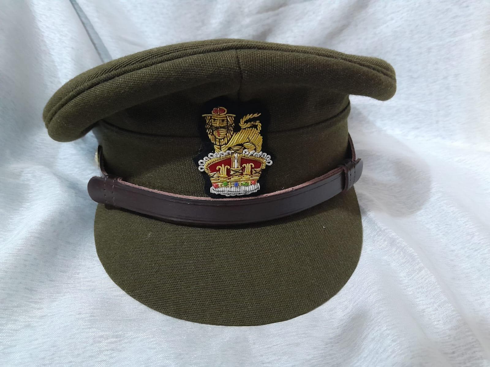 WW2 イギリス軍　帽章 第二次世界大戦イギリス陸軍将校帽 - Etsy 日本