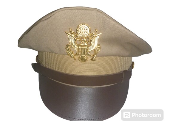 第二次世界大戦のアメリカ陸軍将校帽 - Etsy 日本