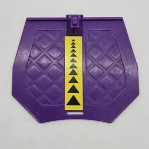 Vintage 1990 TMNT Ninja Turtles Technodrome Purple Firing Platform Original Part