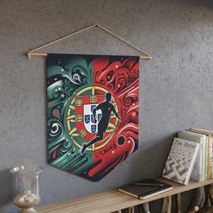 Flagga By Portugal Flagga Vimpel Sporting Home Väggdekoration PRT0001