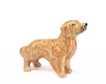 ミニチュアゴールデンレトリバー犬。彫像おもちゃモデル。 - Etsy 日本