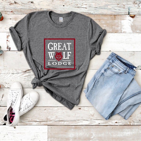 Great Wolf Lodge Shirt, Wolf T-Shirt, Lone Wolf T-Shirt, Wolf Spirit Animal Shirt, Mountain Wolf Lover Shirt, Wolf Girl Gift,Dog Lover Shirt