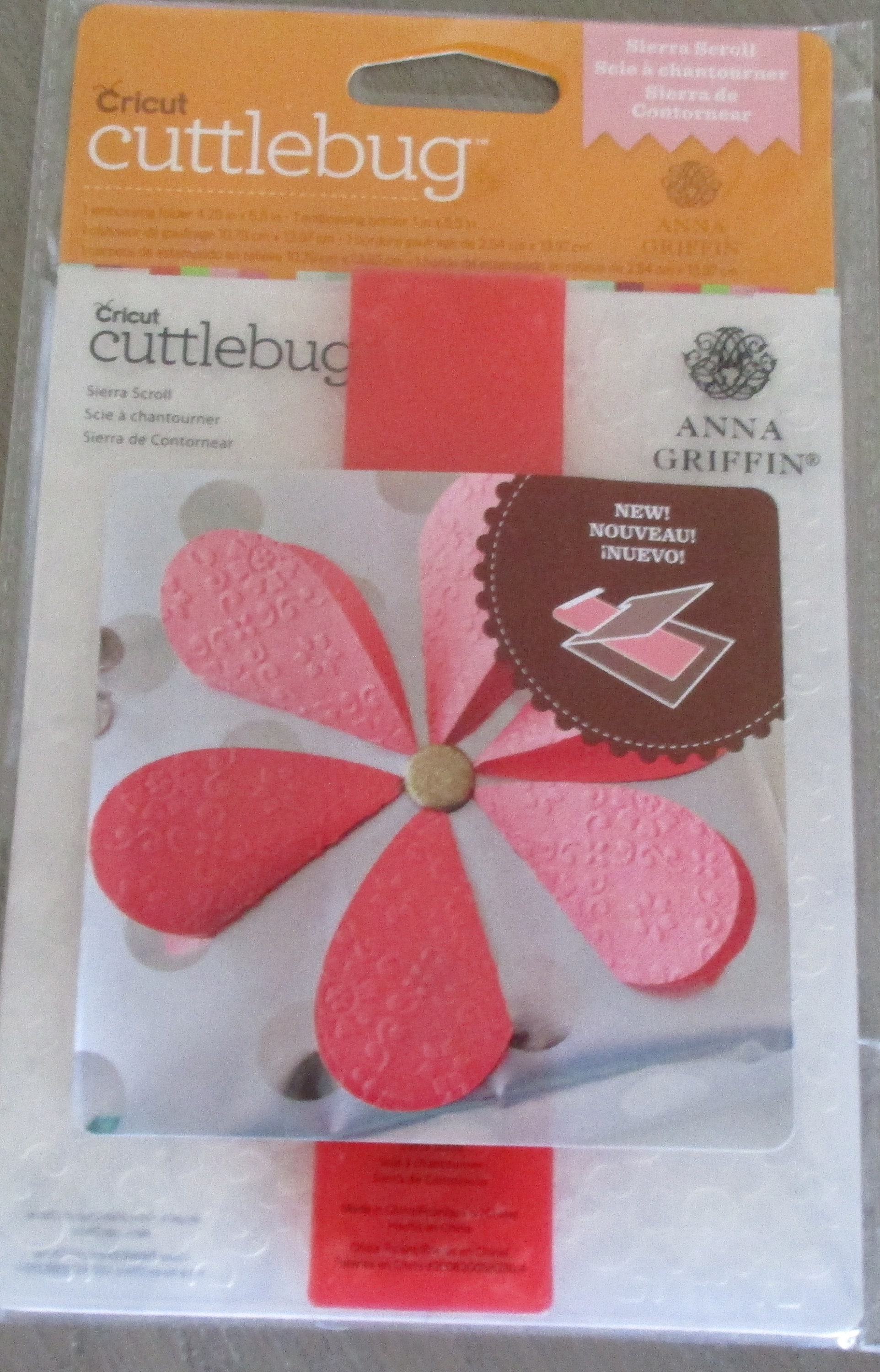 Anna Griffin Cricut Cuttlebug Embossing Folder (with Coordinating