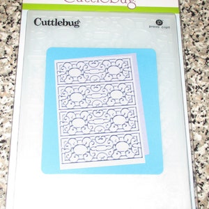 Provo Craft Cuttlebug Embossing Folder / Border Set- 5x7 - Being A Boy