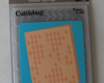 Provo Craft CuttleBug Embossing Folder Diamonds in the Rough